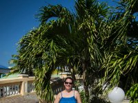 Paula with her $1.50 beer bought at a roadside vendor. It was quite a warm morning (yes morning) so when we first hit the beachfront we were pleased to see someone selling cold beers for $1.50. Beers are normally about $2 unless you&#39;re in a fancy restaurant.